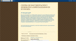 Desktop Screenshot of bibliotecaespecializadaeneconomia.blogspot.com