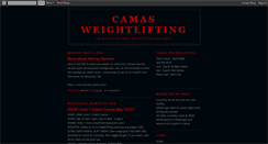 Desktop Screenshot of camasweightlifting.blogspot.com