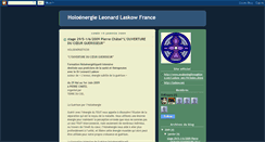 Desktop Screenshot of holoenergieleonardlaskowfrance.blogspot.com