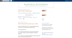 Desktop Screenshot of madzubialmutterings.blogspot.com