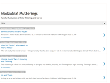 Tablet Screenshot of madzubialmutterings.blogspot.com