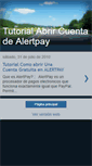 Mobile Screenshot of cuentalertpay.blogspot.com