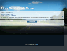 Tablet Screenshot of cuentalertpay.blogspot.com