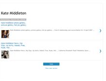 Tablet Screenshot of kate-middleton-gnepal.blogspot.com