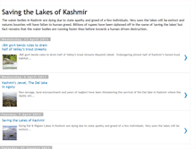 Tablet Screenshot of kashmirlakes.blogspot.com