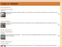 Tablet Screenshot of casasenmedellin.blogspot.com