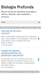 Mobile Screenshot of biologiaprofunda.blogspot.com