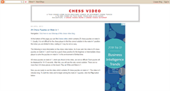 Desktop Screenshot of chess-video.blogspot.com