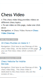 Mobile Screenshot of chess-video.blogspot.com