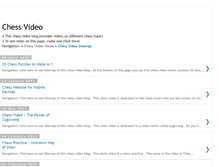 Tablet Screenshot of chess-video.blogspot.com