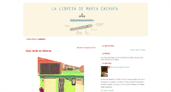 Desktop Screenshot of lalibretademariacachafa.blogspot.com