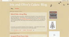 Desktop Screenshot of irisandolivescakes.blogspot.com