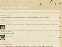 Tablet Screenshot of irisandolivescakes.blogspot.com