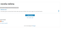 Tablet Screenshot of novela-nelena.blogspot.com