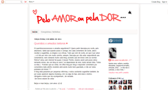 Desktop Screenshot of foipeloamoroupelador.blogspot.com