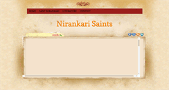 Desktop Screenshot of nirankarisaints.blogspot.com