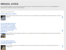Tablet Screenshot of miradajovenrosario.blogspot.com