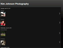 Tablet Screenshot of kimjohnsonphotography.blogspot.com