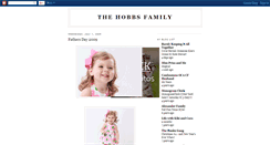 Desktop Screenshot of hobbsfamily2007.blogspot.com