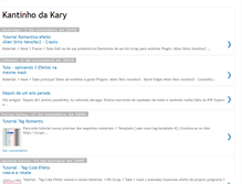 Tablet Screenshot of kantinhodakary.blogspot.com