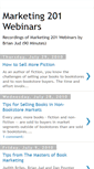 Mobile Screenshot of marketing201webinars.blogspot.com