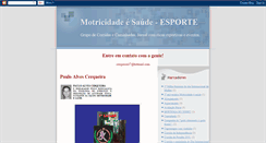 Desktop Screenshot of paulo-motricidadeesaude.blogspot.com