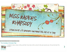 Tablet Screenshot of missradka.blogspot.com