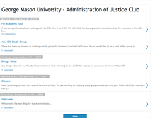 Tablet Screenshot of gmuadjclub.blogspot.com