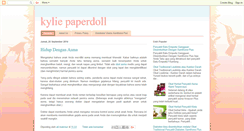 Desktop Screenshot of kyliepaperdoll.blogspot.com