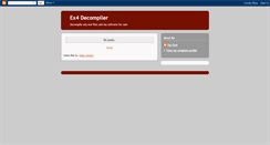 Desktop Screenshot of ex4-mq4.blogspot.com