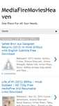 Mobile Screenshot of mediafiremoviesheavens3.blogspot.com