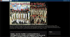 Desktop Screenshot of agrupacionculturalautenticasdecachuy.blogspot.com