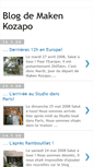 Mobile Screenshot of makenkozapo.blogspot.com