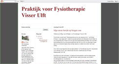 Desktop Screenshot of fysiotherapievisser.blogspot.com