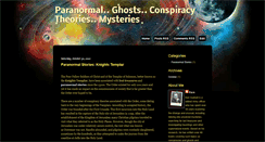 Desktop Screenshot of kenhudnall-paranormal.blogspot.com