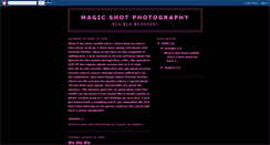 Desktop Screenshot of magicshotphoto.blogspot.com