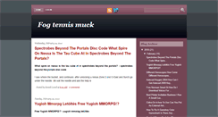 Desktop Screenshot of fo-tenni-mu.blogspot.com