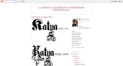 Desktop Screenshot of laurenportfolio.blogspot.com