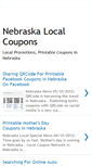 Mobile Screenshot of nebraska-local-coupons.blogspot.com