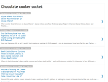 Tablet Screenshot of chocola-cook-socke.blogspot.com