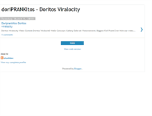 Tablet Screenshot of doritosviralocity-doriprankitos.blogspot.com