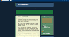 Desktop Screenshot of makemoneyonforex.blogspot.com