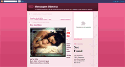 Desktop Screenshot of mensagemotimista.blogspot.com