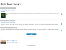 Tablet Screenshot of davidcookfineart.blogspot.com