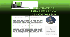 Desktop Screenshot of guiapracticaparareparaciondemonitores.blogspot.com