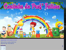 Tablet Screenshot of cantinhodaprofftima.blogspot.com