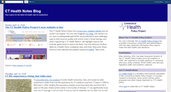 Desktop Screenshot of cthealthnotes.blogspot.com