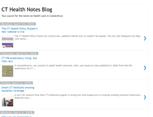 Tablet Screenshot of cthealthnotes.blogspot.com