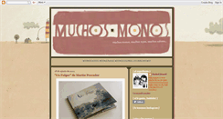 Desktop Screenshot of muchosmonos.blogspot.com