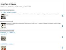 Tablet Screenshot of muchosmonos.blogspot.com